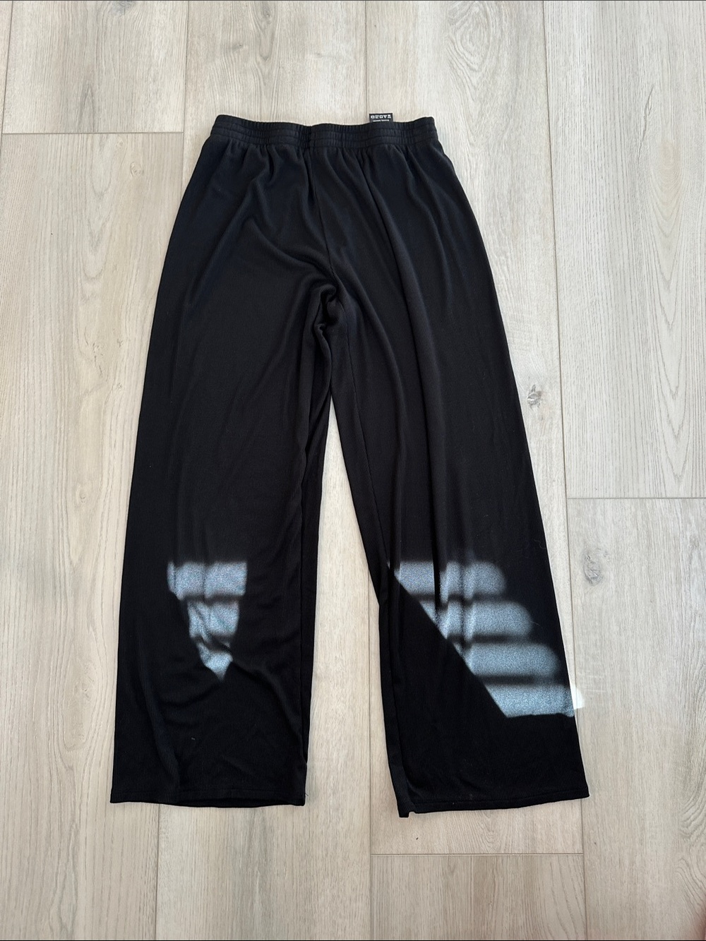Aritzia Babaton Group Ribbed Wide-Leg Pull-On Pants – Black – XS worn  twice